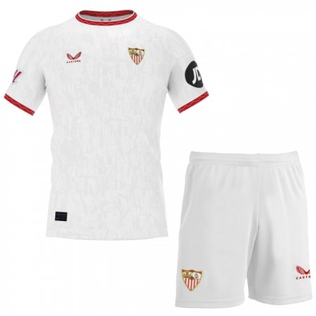 Sevilla FC Domácí 2024-25 - Dětské Fotbalové Dresy (S/S) Sevilla FC Domácí 2024-25 - Dětské Fotbalové Dresy (S/S)